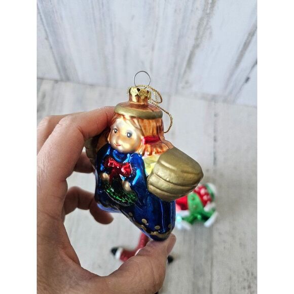 Star Angel snowman Santa ornament starfish Xmas tree set - Picture 5 of 11